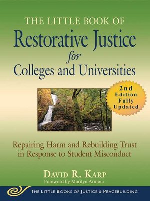 cover image of The Little Book of Restorative Justice for Colleges and Universities